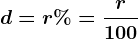 formula