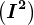 \left ( I^2 \right )