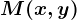 M(x,y)