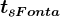 ts Fonta