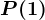 P(1)