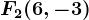 F2 (6,-3)