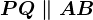 PQ \parallel AB