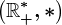 \left(\mathbbR+^*,*\right)