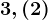 3,(2)