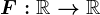 F:\mathbbR--> \mathbbR