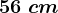 56\ cm