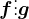 f\vdots g
