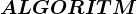 ALGORITM