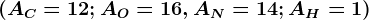 (AC=12; AO=16, AN=14; AH=1)