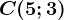 C(5;3)