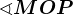 \sphericalangle MOP