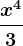 \dpi120 \fracx^43