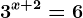 3^x+2=6
