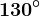 130^\circ