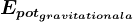 Epotgravitationala