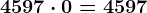 4597 \cdot 0=4597