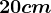20cm