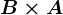 B\times A