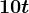 10 t
