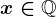 x\in\mathbbQ
