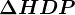 \Delta HDP