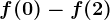 formula