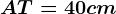 AT=40 cm