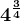 4^\frac34