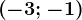 \left ( -3;-1 \right )