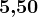 5,\!50