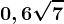 0,6\sqrt7
