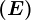 (E)