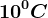 10^0C