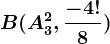 B(A3^2, \frac-4!8)