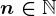 n\in \mathbbN