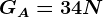 GA=34 N