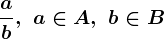 formula