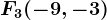 F3 (-9,-3)