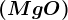 \left ( MgO \right )