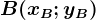 \dpi120 B(xB;yB)