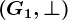 \left(G1,\bot\right)