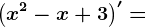 formula