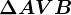 \Delta AVB