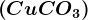 \left ( CuCO3 \right )