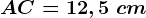 AC=12,5\ cm