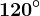 120^\circ