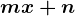 mx+n