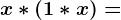 formula