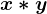 x*y